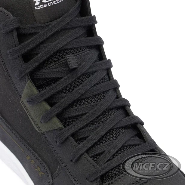 Moto boots TCX MOOD 2 GORE-TEX black/white/green