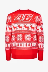 Zimní svetr VR46 Christmas červený VRMSWXM2207