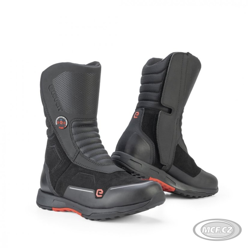 Moto boty ELEVEIT VENOM WP černé