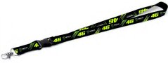 Klíčenka na krk VR46 DUAL MONSTER černá 496004