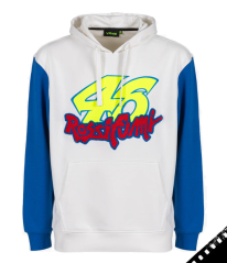 Mikina VR46 Rossifumi Heritage bílá 528006