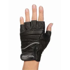 Moto rukavice RICHA MITAINE bezprstové černé