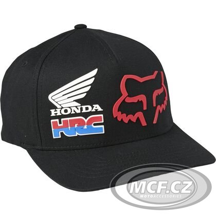 Kšiltovka FOX Honda HRC černá 28341-001