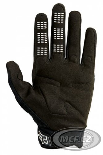Moto rukavice FOX DIRTPAW černo/bílé 25796-018