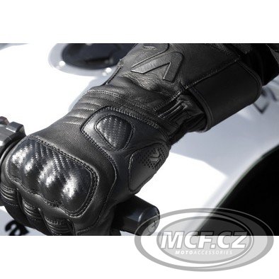 Moto rukavice V-QUATTRO LAZIO černé