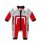 Dětské pyžamo DUCATI Sport červeno/bílo/šedé 98770050