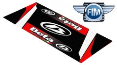 Koberec pod moto 80x200cm BETA černo/bílo/červený 1501