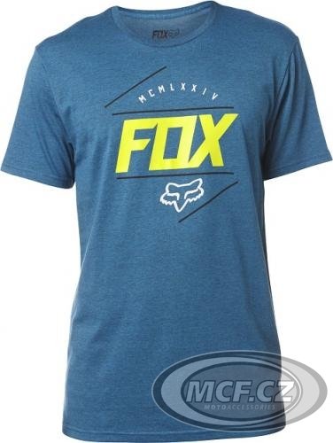 Pánské triko FOX LOOPED OUT maui modré 19277-492