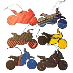 Sada dekorací DUCATI k zavěšení Hang-Tag 6ks 987704609