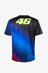 Triko VR46 FADE WRT černo/modré 546703