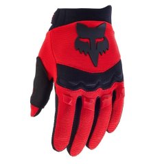 Dětské moto rukavice FOX DIRTPAW fluo červené 31389-110