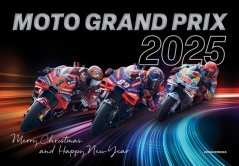 Nástěnný kalendář MCF MOTO GRAND PRIX 2025