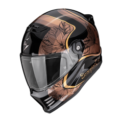 Motorcycle helmet CORPION COVERT FX AMERIA black/gold