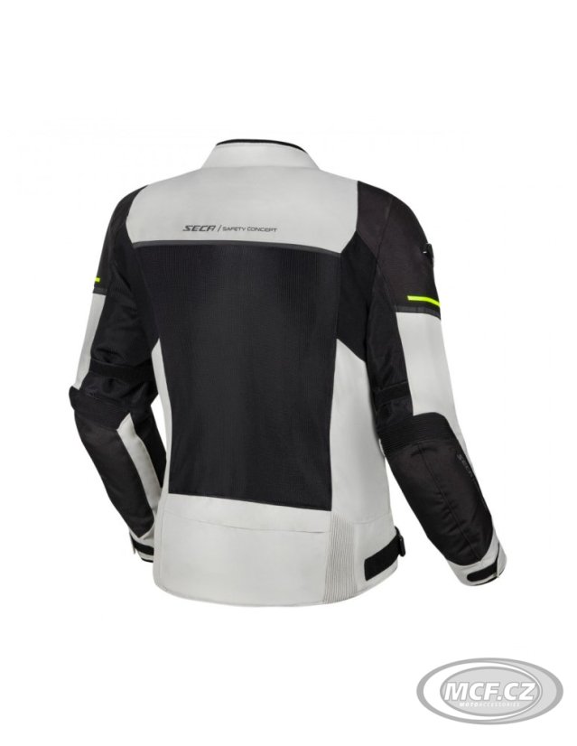 Moto bunda SECA STREAM EVO šedá