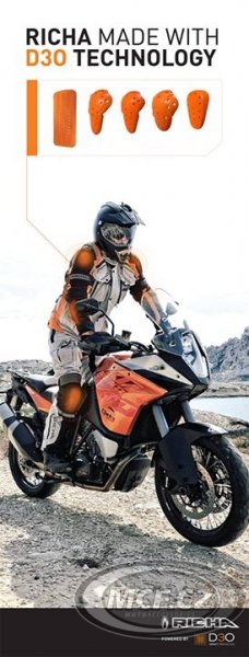 Moto kalhoty RICHA BRUTALE JEANS modré