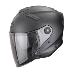 Motorcycle helmet SCORPION EXO-GT JET solid matte pearl black