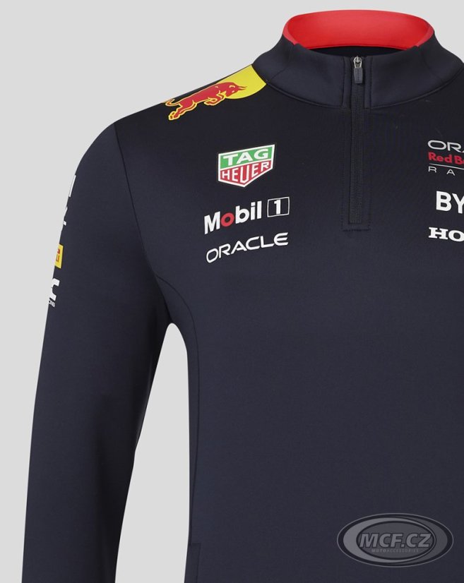 Mikina RED BULL OTL ZIP night sky - krátký zip TU5287