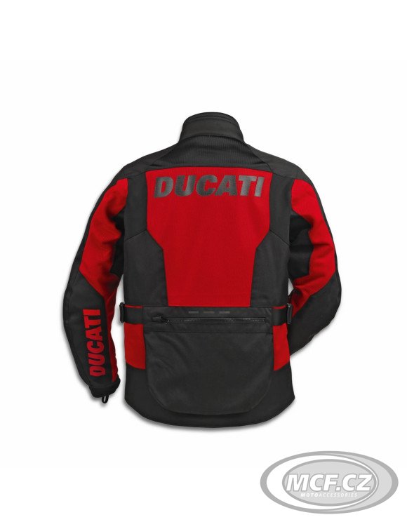 Textilní bunda DUCATI TOUR SUMMER C1 2.0 černo/červená 98109571