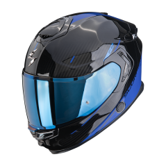Motorcycle helmet SCORPION EXO-GT SP AIR ASPHALT black/blue