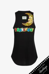 Dámské tílko VR46 HERITAGE Sole Luna Rossifumi černý 528404