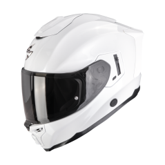 Tested helmet SCORPION EXO-1500 AIR solid white