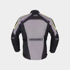 Motorcycle jacket RICHA TUNDRA grey/fluo yellow