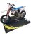 ATV, kart, motorcycle carpet 160x200cm Hurly SUZUKI RM-Z 4T black/yellow