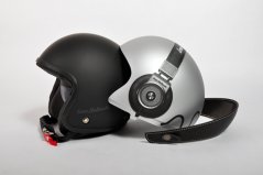 Límec na přilbu LOVE HELMETS denim braided