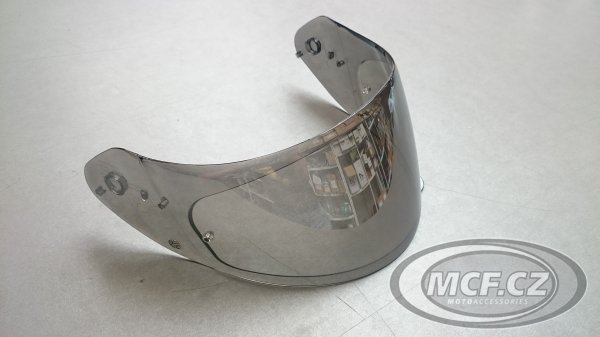Plexi SCORPION EXO ELLIP-TEC MAXVISION 3D zrcadlové stříbrné