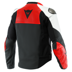 Moto bunda DAINESE SPORTIVA PERFORANCE matná černo/lava červeno/bílá