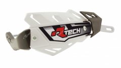 Kryty páček RACETECH FLX ALU bílé