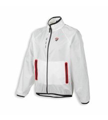 Rain jacket DUCATI DESMO white 98109229