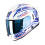 Moto přilba SCORPION EXO-530 AIR SLOPE bílo/modro/červená