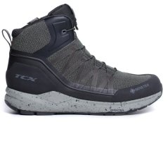 Moto boty TCX SPEEDTREK GORE-TEX zeleno/šedé