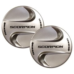 Kolečka pro uchycení plexi SCORPION EXO-1000/500/490 stříbrná