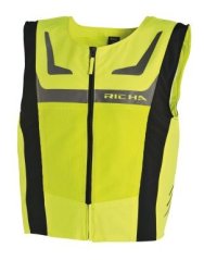 Reflexní vesta RICHA SAFETY MESH žlutá fluo