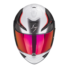 Moto přilba SCORPION EXO-1400 EVO AIR ATTUNE bílo/červená