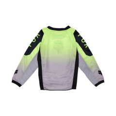 Dětský dres FOX 180 Kids LEAN fluo žlutý 33052-130