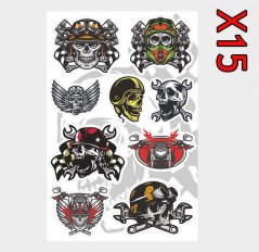 Samolepky MIX X15