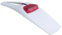 Držák SPZ RTECH EXTREME RACING se světlem bílý