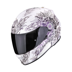Moto přilba SCORPION EXO-491 DREAM bílý chameleon