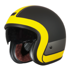 Moto přilba ORIGINE SPRINT RECORD matná žluto/černá