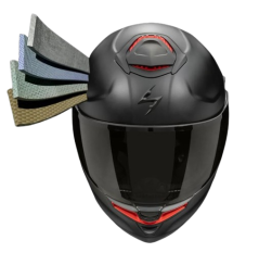 Moto přilba SCORPION GT EXO-GT SP AIR TORNADO matná černo/stříbrná