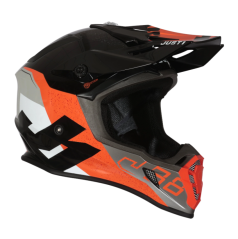 Moto přilba JUST1 J38 KORNER oranžovo/černá
