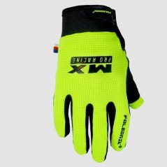 Dětské moto rukavice POLEDNIK MX PRO EVO BABY fluo žluté