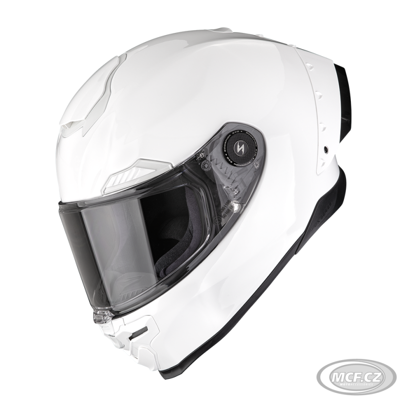 Moto přilba SCORPION EXO-RACE AIR FIM2 solid bílá