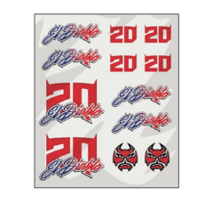 Samolepky Fabio Quartararo velké 23 53806