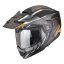 Moto přilba SCORPION ADX-2 WALT matná černo/oranžová