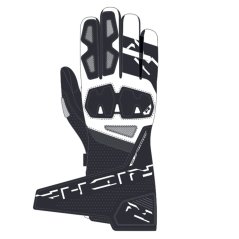 Moto rukavice RICHA RS-86 černo/bílé