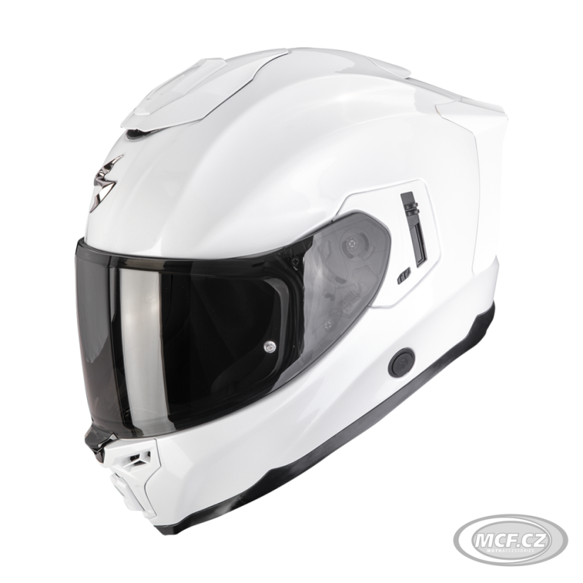 Testovací přilba SCORPION EXO-1500 AIR solid perleťově bílá